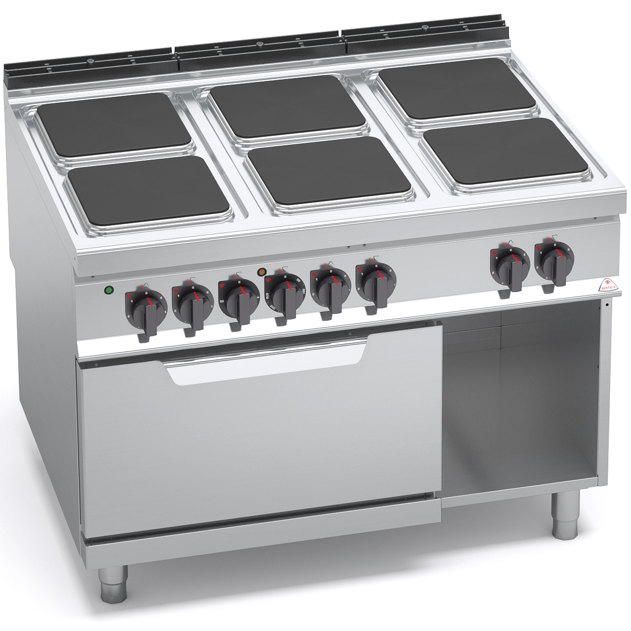 FOGAO ELECT 6 PLACAS + FORNO  E9PQ6M+FE1