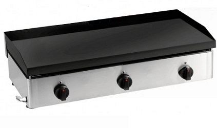 FRY TOP PLANCHA SNACK 90X40  GAS 3 BICOS PLACA LISA SAYL