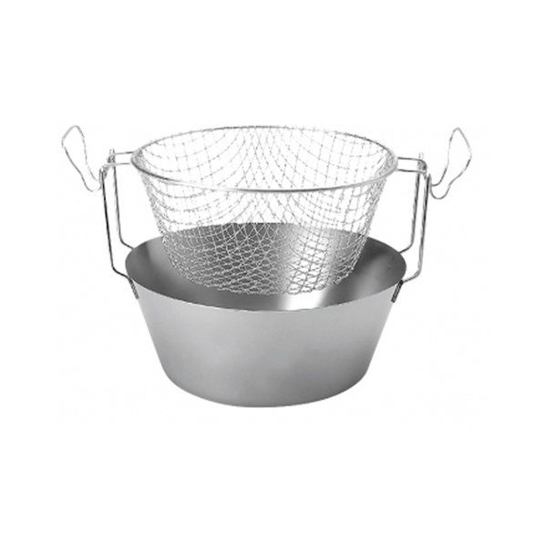 FRITADEIRA INOX COM REDE 23326