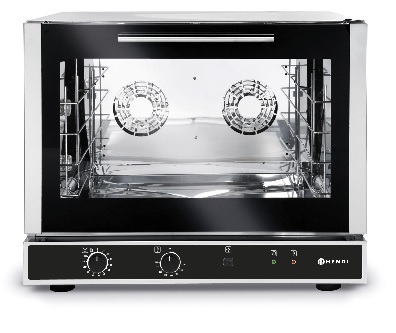 FORNO CONVECCAO 4 TAB 600X400MM C HUM HENDI