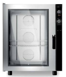 FORNO CONVECTOR GASTRO/PADARIA C HUM CAP 10 GN OU 60X40 NEVO