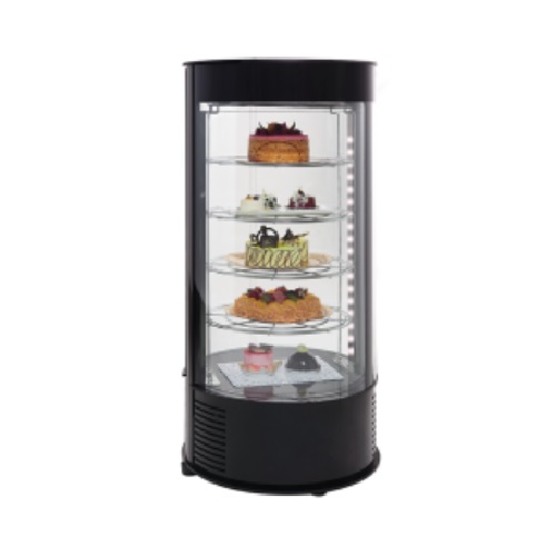 VITRINE VERTICAL REDONDA P BOLOS