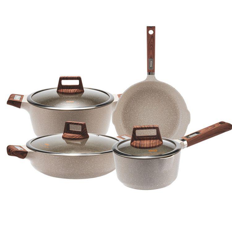 TREM DE COZINHA CDC 7 PC BEJE
