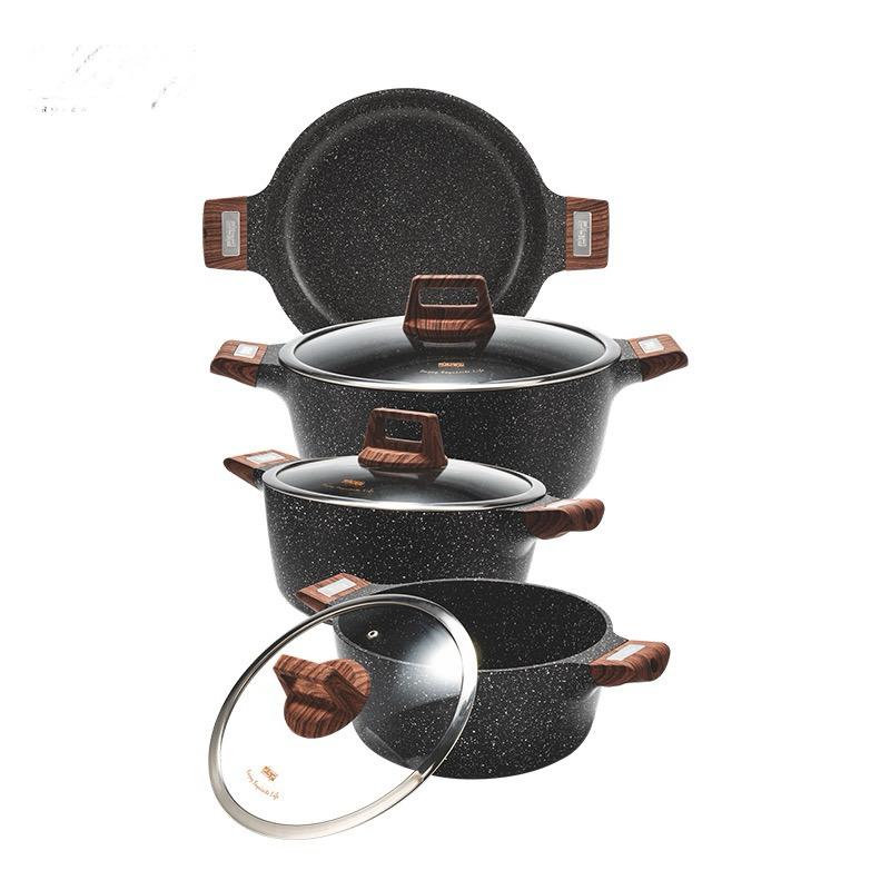 TREM DE COZINHA CDC 7 PC PRETA