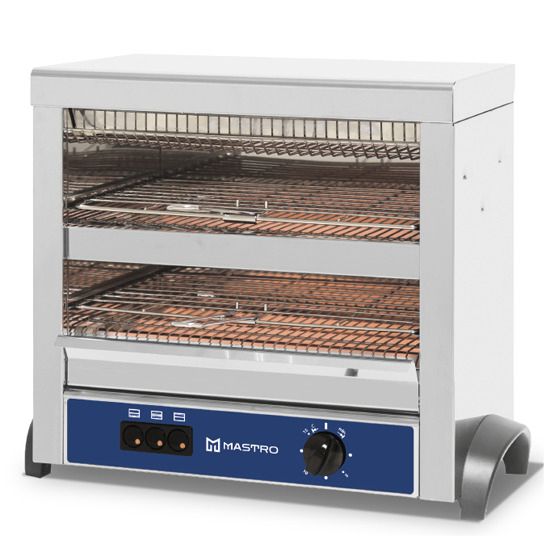 TORRADEIRA ELECTRICA 2 PISOS VIRTUS 3000W 525X305X445MMM