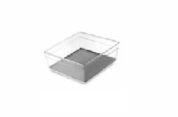 ORGANIZADOR GAVETAS 15.5*15.5*6 CM ACRILICO IBI