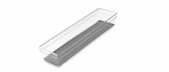 ORGANIZADOR GAVETAS 32.5*8*6 CM ACRILICO IBI