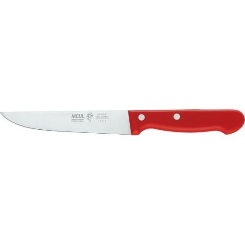 FACA COZINHEIRO 25 CM VERMELHA NICUL