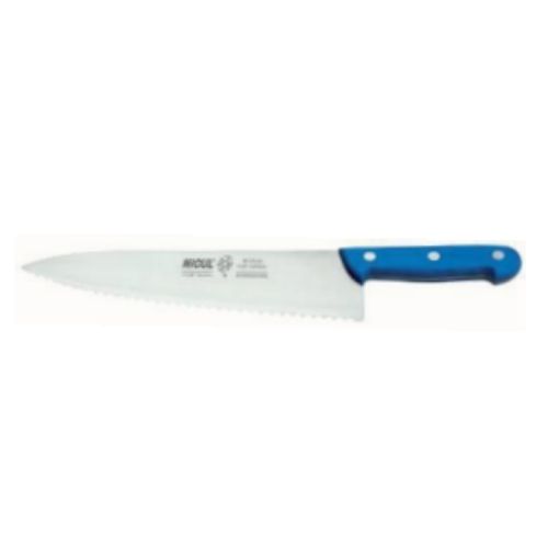 FACA PARA PEIXE COM SERRILHA 30CM AZUL  NICUL