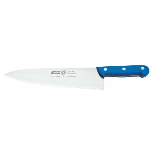 FACA COZINHA 18 CM AZUL NICUL
