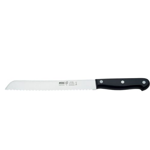 FACA PARA PAO 18 CM PRETA NICUL