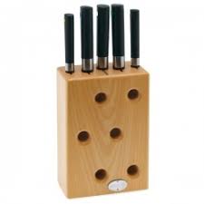 BLOCO MADEIRA PINHO 5 FACAS NICUL
