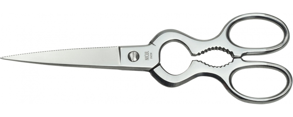 TESOURA DE PEIXE INOX 22 CM NICUL