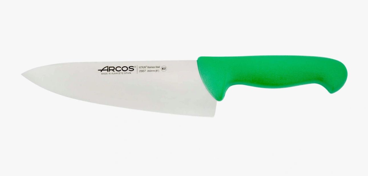 FACA COZINHEIRO ARCOS VERDE 200MM