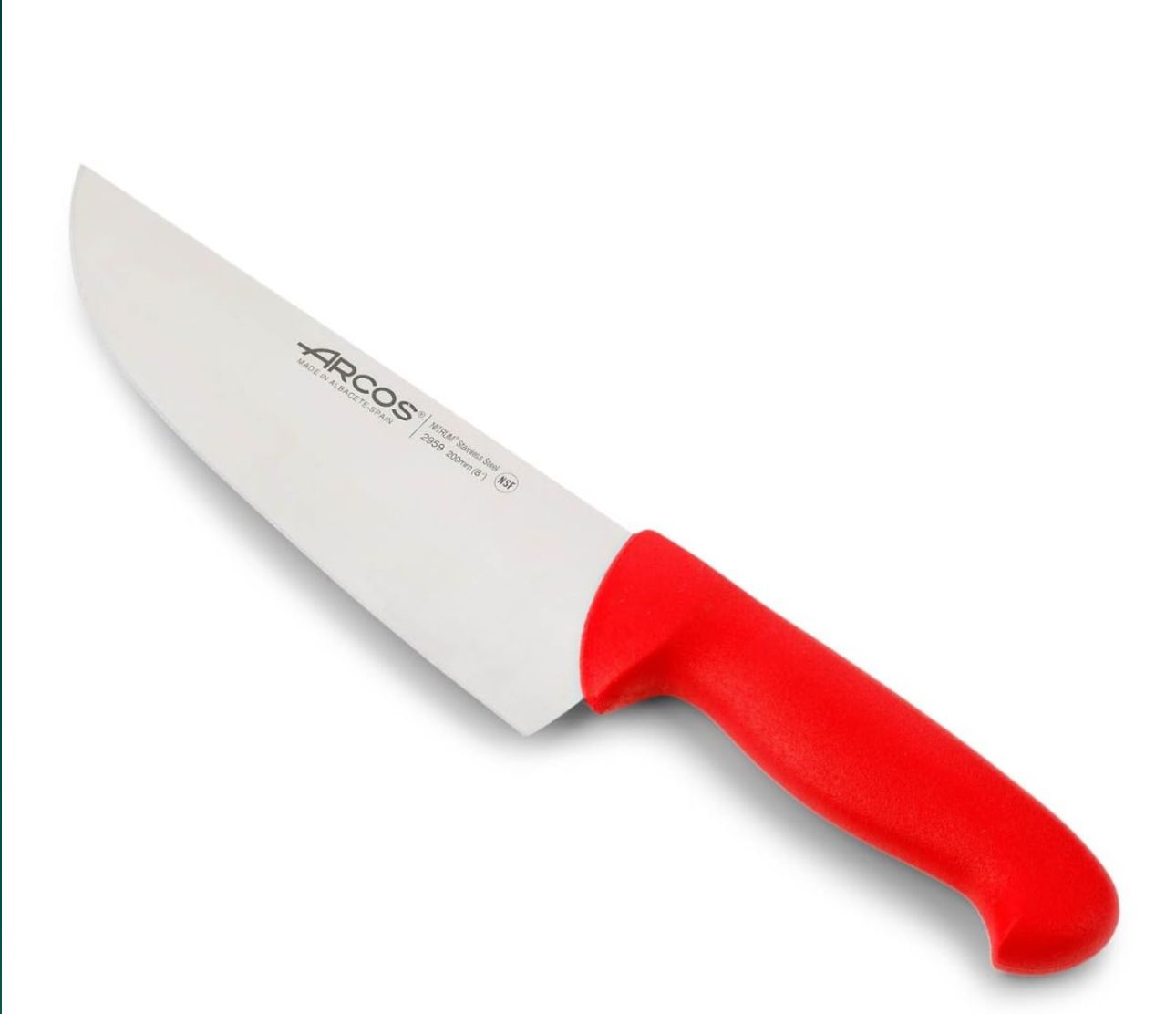 CUTELO TALHO ARCOS VERMELHO 200MM