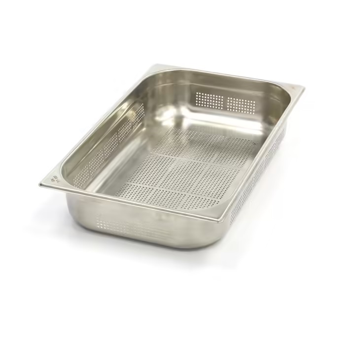 CUVETE PERFURADA INOX 1/1 100