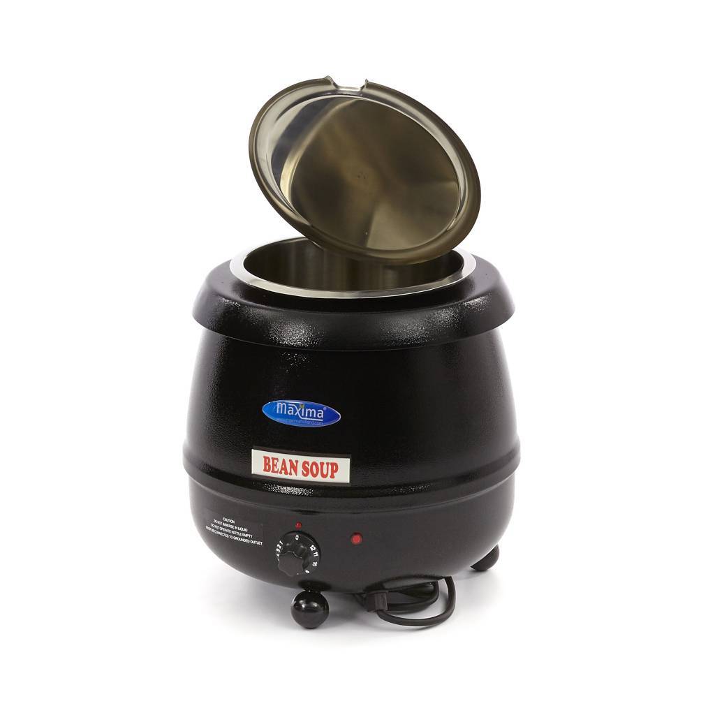 PANELA TERMO ELECTRICA 10LTS PRETA