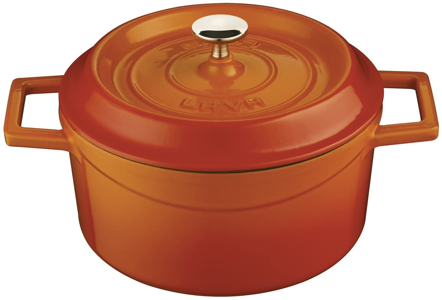 CACAROLA REDONDA DIAM 28 CM LARANJA MATE