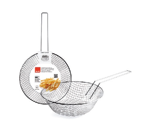 CESTO PARA FRITAR REDE INOX 24 (PARA FRIGIDEIRA)