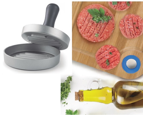 FORMA HAMBURGUER  DIAM 9 CM