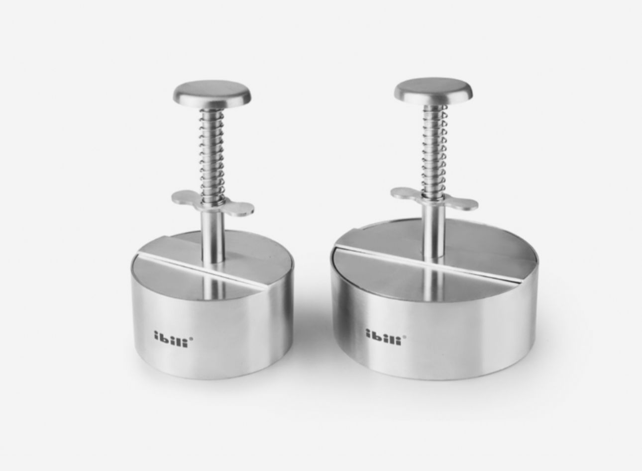 MOLDE DE HAMBURGUER INOX DIAM  11,4 CM